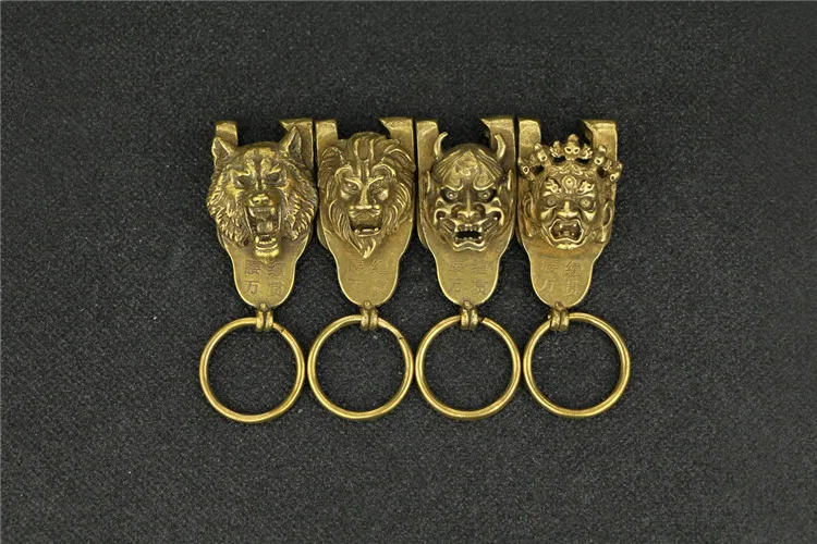 Brass Hannya Ghost Keychains (11)