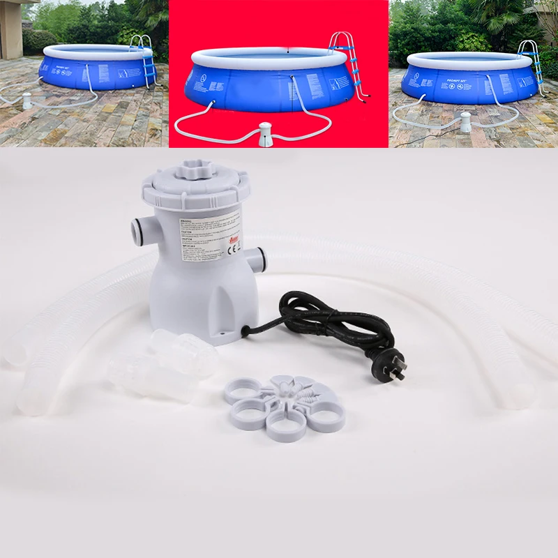 

EU Plug 220V Electric Swimming Pool Filter Pump,Swimming Pool Pump And Filter Kit,Pool Pump,Paddling Pool Pump Water