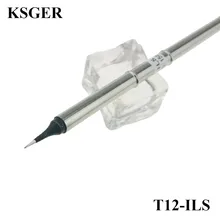 KSGER T12-ILS высококачественный T12 STM32 O светодиодный/светодиодный паяльная станция черный DIY сварочные наконечники паяльник для FX951 7S расплава олова