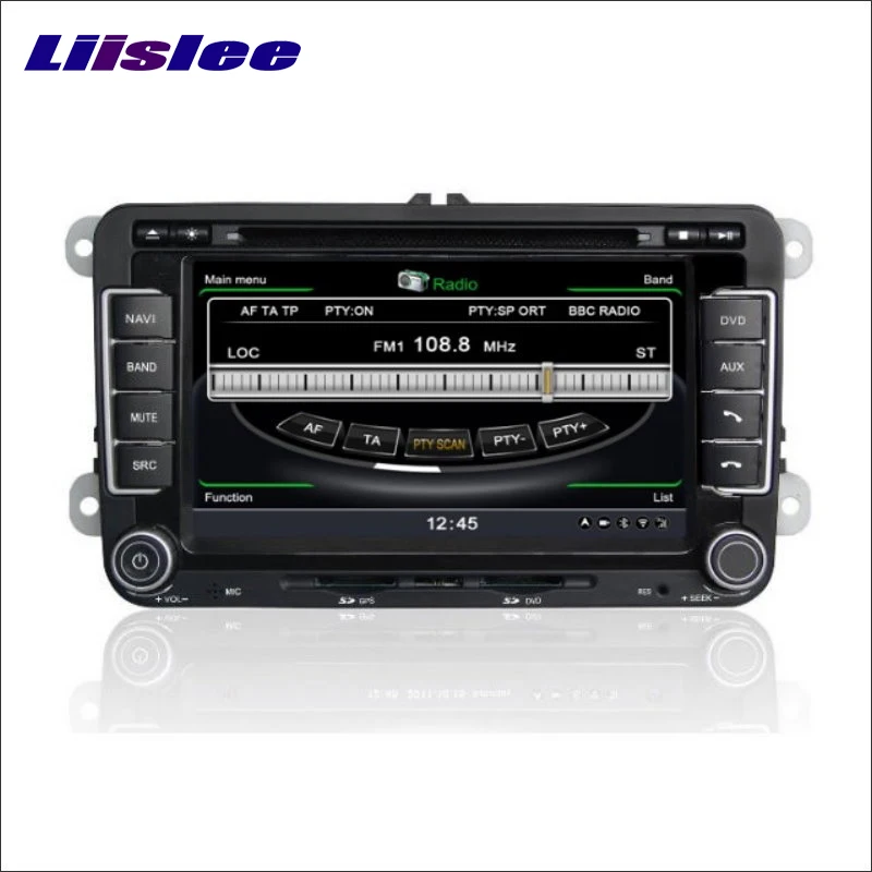 Discount Liislee For VolksWagen Vento 2005~2013 Map GPS Navi Navigation System Radio Stereo TV DVD BT WIFI HD Screen Multimedia System 0