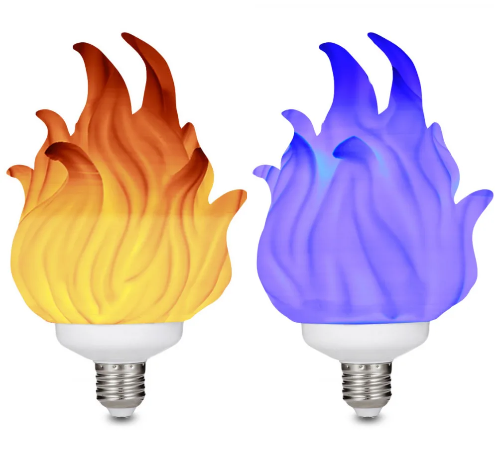 

UE100 3D Printing LED Flame Effect Light Bulb Fire Flickering Emulation Lamp