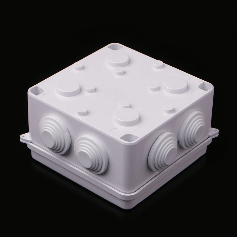

Waterproof Plastic Enclosure Case Power Junction Box IP65 100mm x 100mm x 70mm