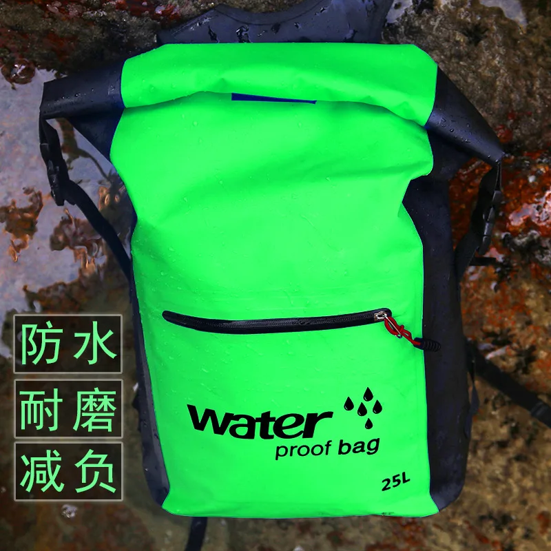 Снаряжение для путешествий Папка ПВХ водонепроницаемая корзина Водонепроницаемый пляжная сумка рюкзак плаванье Рафтинг сумка A5241