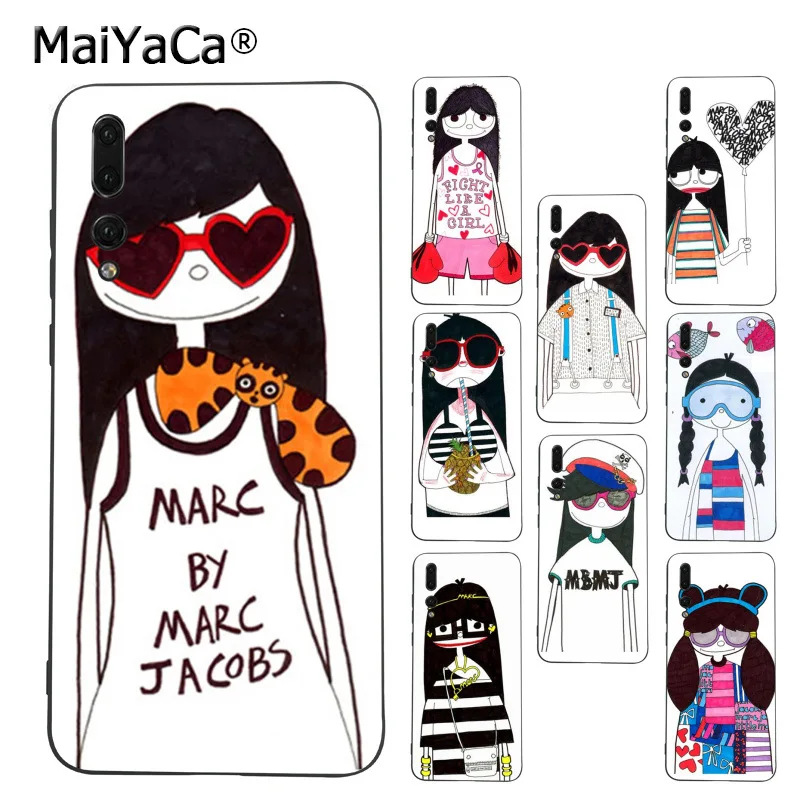 

MaiYaCa Marc Jacob Girl Better Phone Case for Huawei P9 10 plus 20 pro mate9 10 lite honor 10 view10 Cover