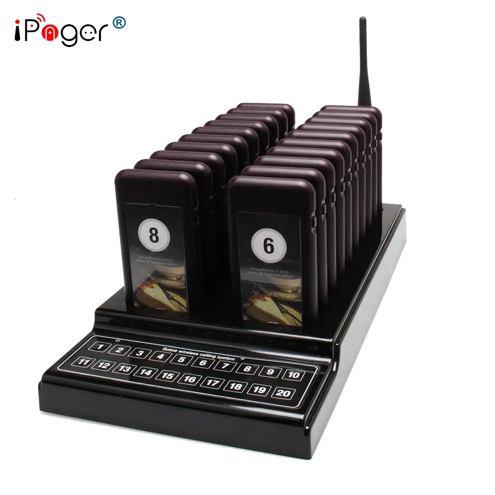 Hot selling high quality restaurant guest pager beeper paging system