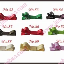 Новинка, 1000 шт., 1,7" заколки для волос с бантами