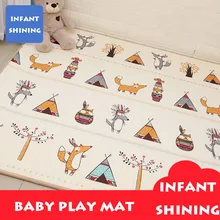 

Infant Shining Baby Play Mat XPE Carpet Thickening Toy Crawling Puzzle Mat 200*180*2CM Kids Mat For Infants Play Mat Gym