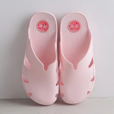 Яркие цвета ПВХ дышащие износостойкие противоскользящие хирургические медицинские туфли для медсестер и хирургии специальные туфли для работы в больничной лаборатории - Цвет: Розовый
