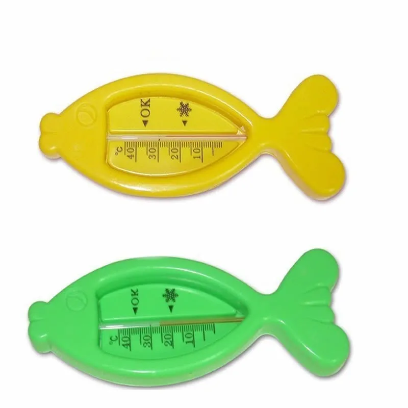 

High Quality Baby Fish Water Thermometer Plastic Float Bath Toy Tub Sensor 0-45 Degrees Celsius Baby Bath products A018-25