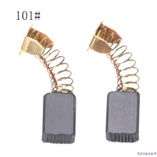 2 шт. электрическая дрель Угольная щетка запасная часть для DEWALT/для BOSCH/для MAKITA Электроинструмент 6X10X15mm-101