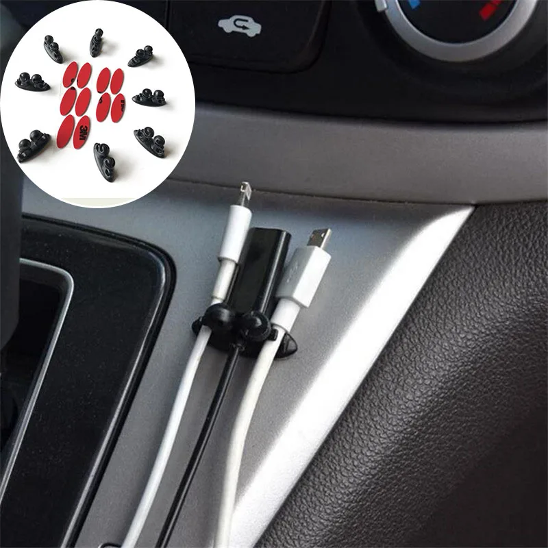 

8pcs Car Wire Clip Stickers for Peugeot 107 108 206 207 208 301 307 308 407 408 508 2008 3008 4008 5008 Exalt