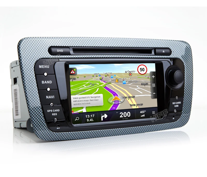 Top HIFIF Android 8.0 CAR DVD GPS Player Bluetooth Car Sat Nav Stereo Radio Navigation 2 Din GPS Head Unit For SEAT IBIZA 2009-2013 14
