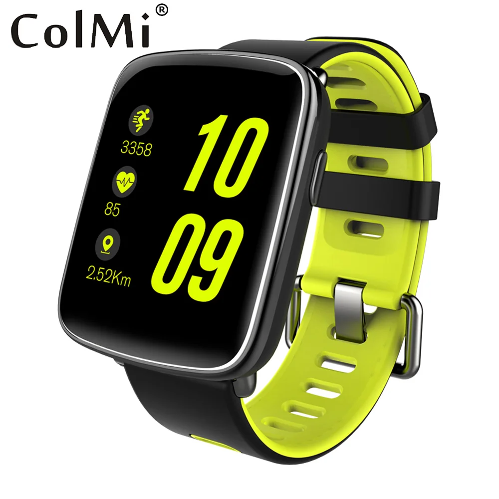 

ColMi GV68 Smart Watch Waterproof Ip68 Heart Rate Monitor Bluetooth Smartwatch Swimming with Replaceable Straps for IOS Android