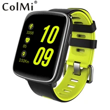 ColMi GV68 Smart Watch Waterproof Ip68 Heart Rate Monitor Bluetooth Smartwatch Swimming with Replaceable Straps for IOS Android