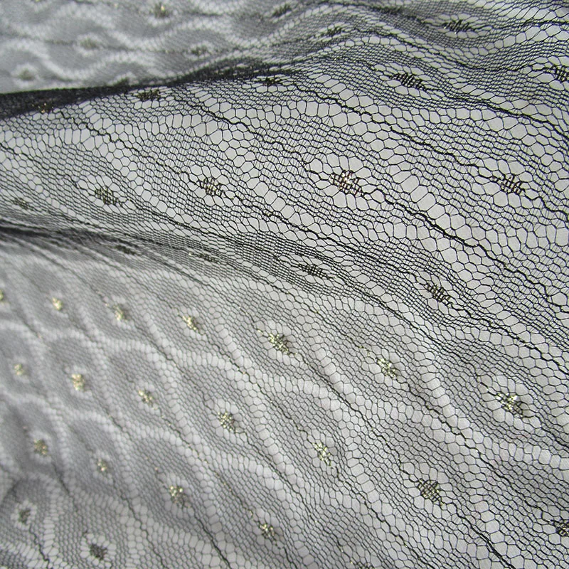 

New Peacock Feathers tulle fabric French see-through blouses Voile fabric for Wedding dresses DIY Doll skirt Decorate Ornament