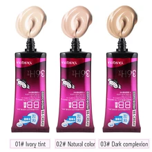 CC крем Матовая жидкая основа для макияжа лица Отбеливание консилер невидимые поры стойкая Увлажняющая помада натуральный макияж Bb крем