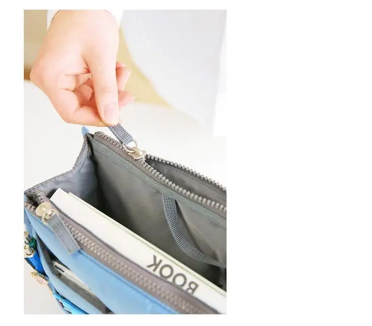 Корейский дорожный косметический мешок многофункциональный двойная молния креативный макияж хранения мыть сумка-Органайзер для путешествий сумка