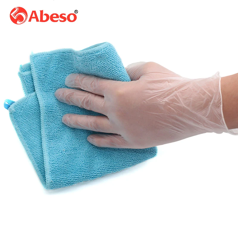 100 шт. многоцелевой прозрачный одноразовые ПВХ перчатки толстые Duable бытовой водостойкий рабочие перчатки