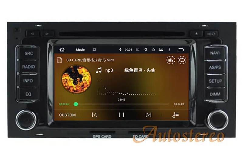 Android 7.1 4 ядра dvd-плеер автомобиля для VW Volkswagen Touareg 2003-2010 Car GPS навигации стерео Радио Bluetooth WI-FI