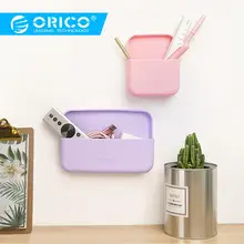 ORICO Настенный Чехол для хранения, сумка, цветная силиконовая защитная коробка для хранения, контейнер для мелочей, для наушников, кабель для передачи данных, зарядное устройство