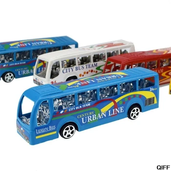 

Drop Ship&Wholesale 5.5" City Bus Inertial Cars Kids Toys Car Model Vehicles Baby Toy Layout Landscape Gift May06