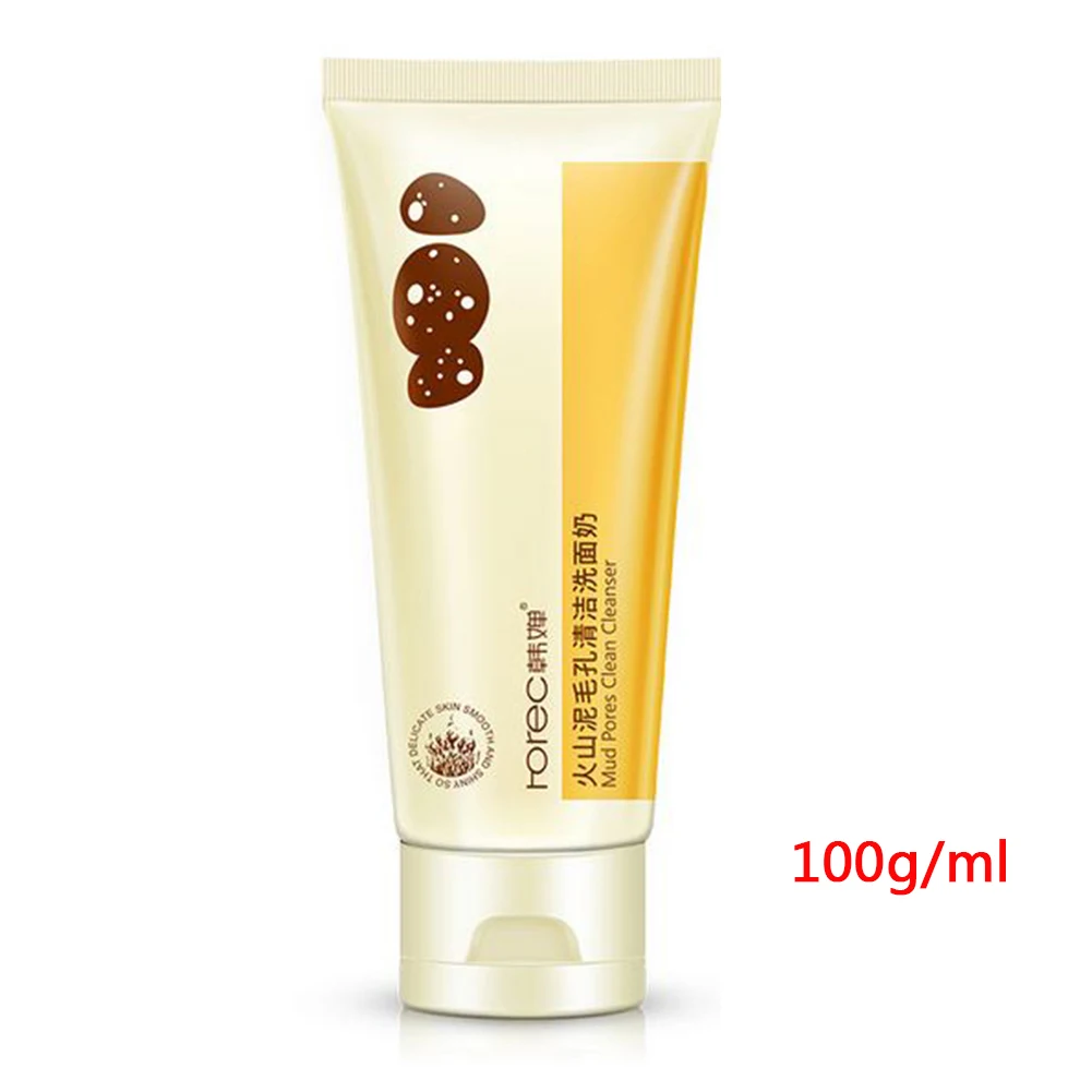 

Deep And Cleaning Cleansing Cream Cleansing Foam Pore Terminator Nourishing Shrink Pores Moisturizing Oil Control Volcanic Mud