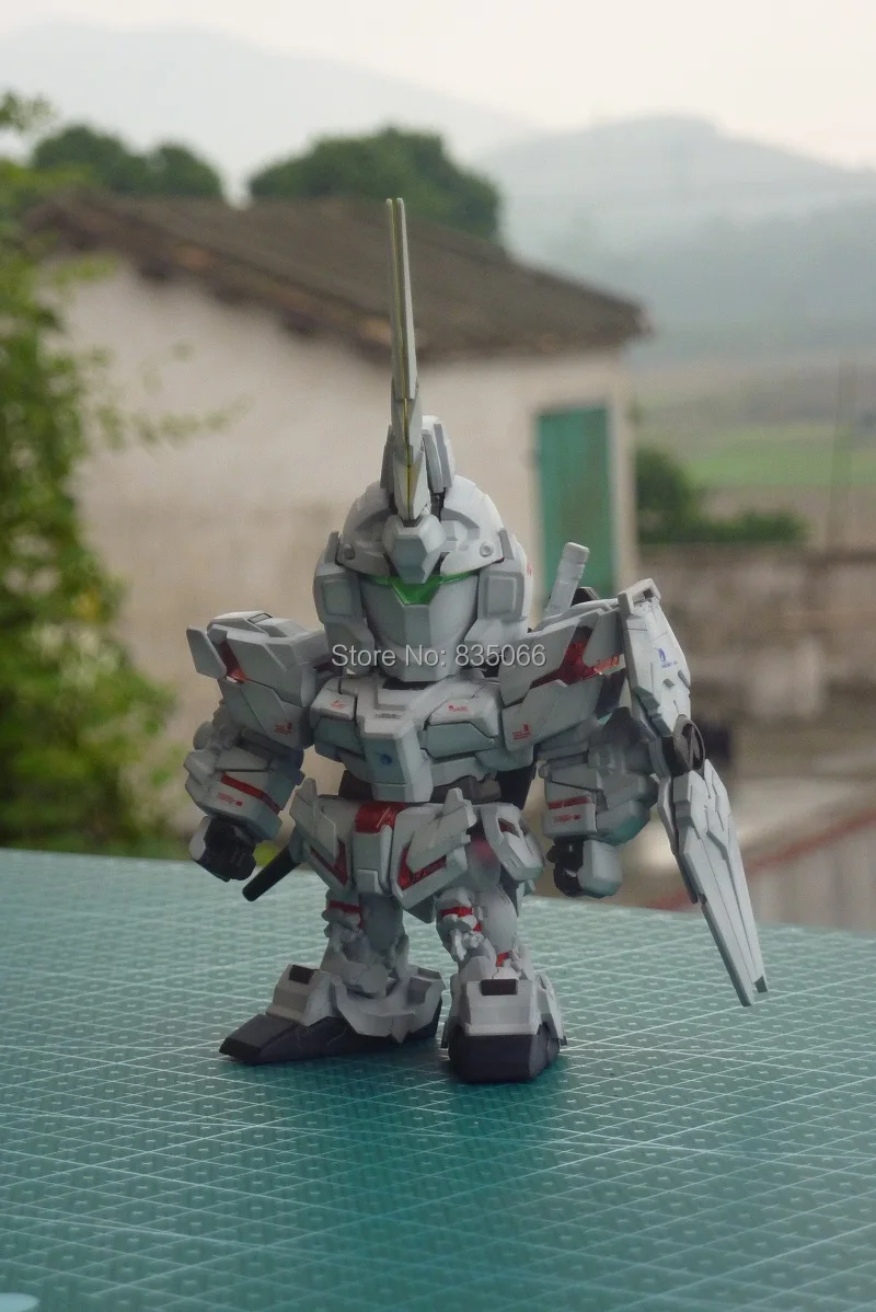 Японские Аниме фигурки Gundam SD BB Единорог робот экшн пластиковые модели наборы