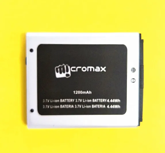 AZK 1pcs new For Micromax D200 Battery 1200mAh High Quality Replacement Mobile Phone Battery Parts