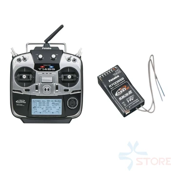 

Futaba 14SG 2.4GHz FASSTest 14ch Transmitter w/ HV Receiver R7008SB Radio System Remote Control For Helicopter Alrplane