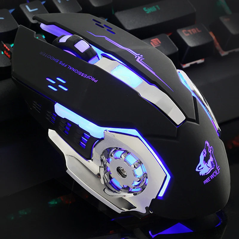 

V5 Wired Mechanical Gaming Mouse 4000 dpi 6 Buttons For pc Laptop Computer gaming mouse gaming computer overwatch mouse gamer