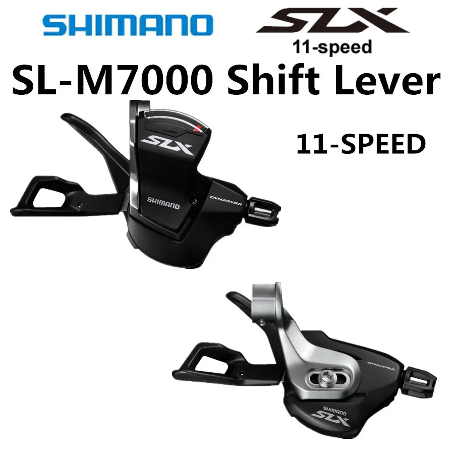 

SHIMANO Deore SLX SL M7000 RAPIDFIRE Plus Shift Lever M7000 Shift Lever 11-speed 2x11 speed M7000 I-spec II Derailleurs