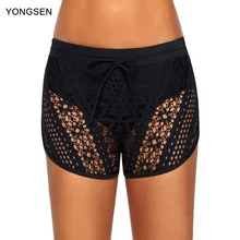 Yongsen плюс размеры купальники для малышек ретро танкини Купальники Высокая талия низ ванный комплект бразильский Biquinis одежда заплыва