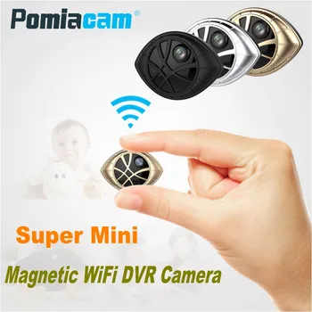 

5pcs/lot Portable Magnetic WiFi Security DVR Camera AI-338 720P Mini Sport Camera Eye Shape Action Camera Micro Camcorder