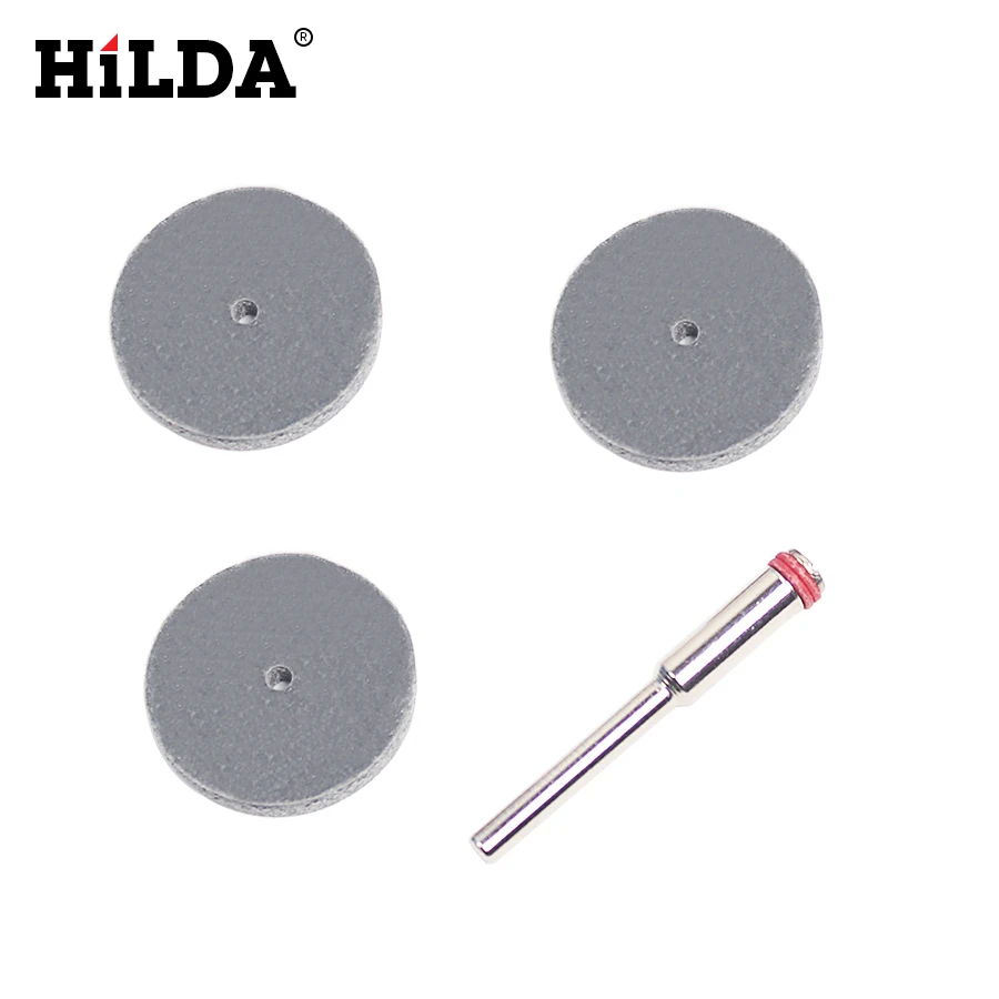 HILDA 3 шт. резиновый полировальный комплект кругов костюм для Dremel вращающиеся Инструменты Стоматологические украшения Полировочный диск