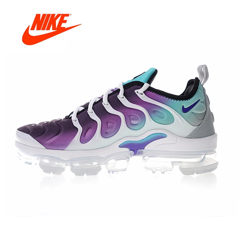 

Original New Arrival Authentic Nike Air Vapormax Plus Grape TM Women's Breathable Running Shoes Sneakers Good Quality 924453-101