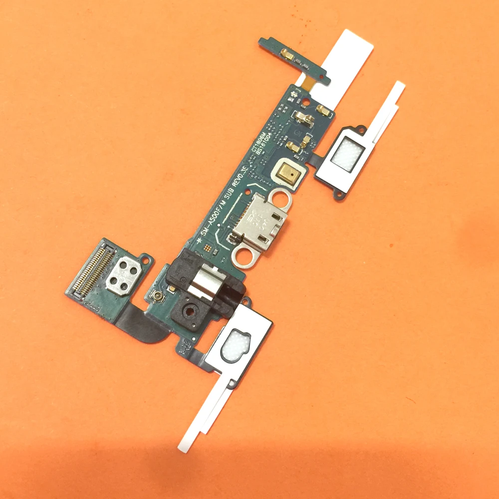 5pcs for Samsung Galaxy A5 A500F A5000 Charging Flex Cable Headphone Jack Audio Micphone USB Port Socket Dock