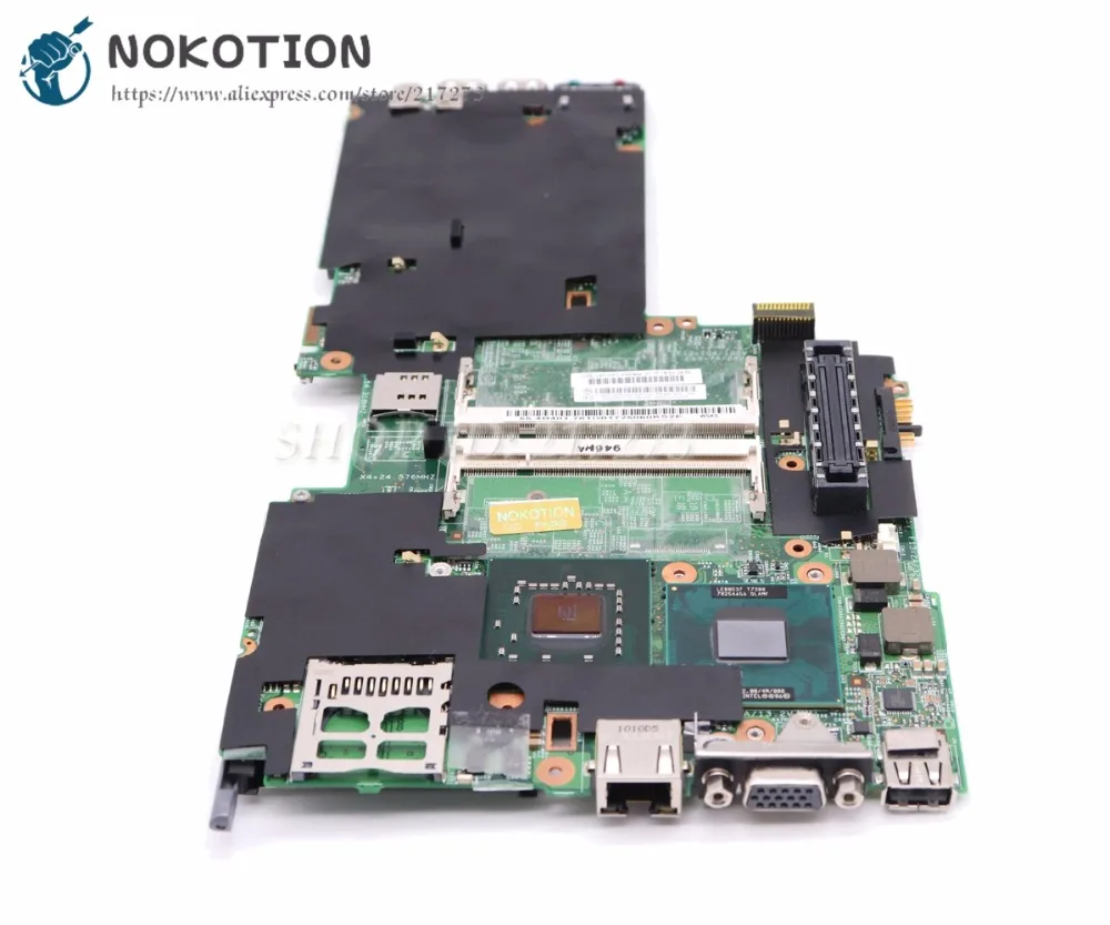 NOKOTION 63Y1004 основная плата для lenovo thinkpad X61 Материнская плата ноутбука T7300 Процессор 965GM DDR2