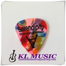 Высокое качество, красочный Жемчуг целлулоидный медиатор, медиатор среднего размера