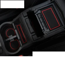 Lsrtw2017 in lattice portiera della macchina di slot di slot tazza mat per subaru forester 2019 2020 SK