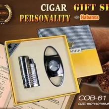 Оригинальная кубинская сигара BOHIBA Зажигалка для сигарет профессиональный набор для курения навигатор порт Метрополис кубинская Испания