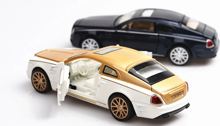 1:32 Rolls-Royce Phantom Diecasts& Toy Vehicles модель автомобиля со звуком и светильник коллекция автомобиля игрушки для мальчика Детский подарок