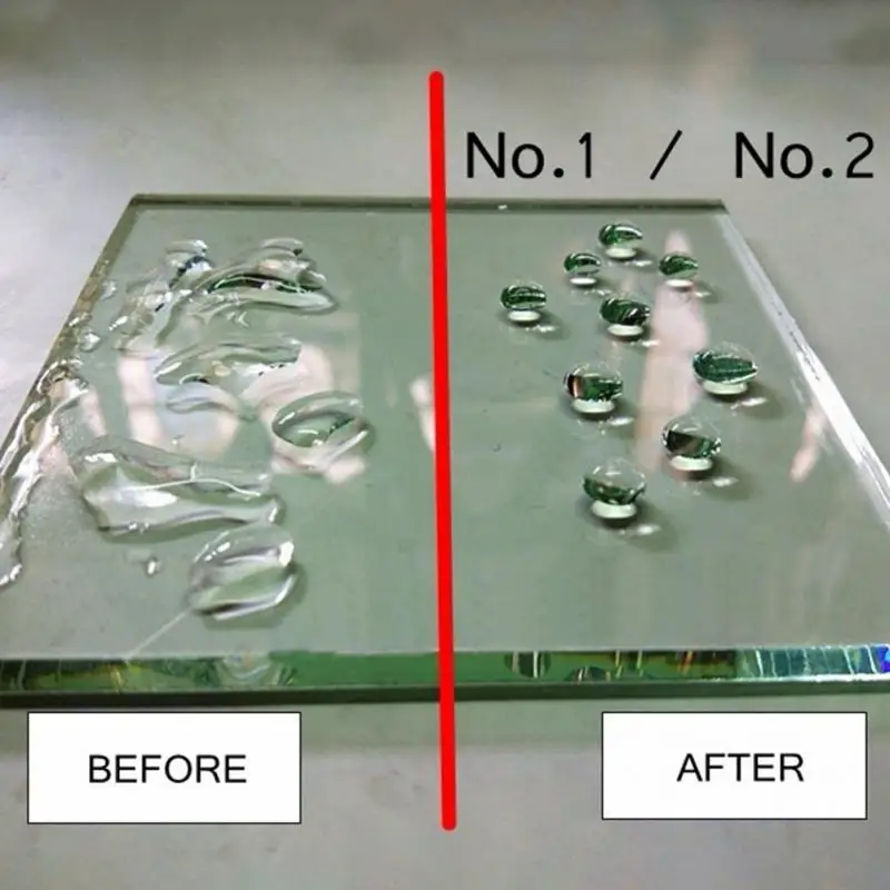 Многофункциональный Водонепроницаемый агент для лобового стекла автомобиля с гидрофобным покрытием