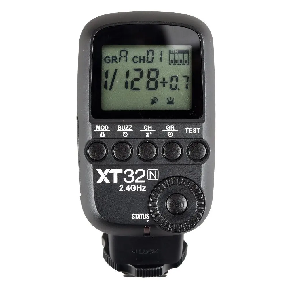 Высокоскоростной триггер вспышки Godox XT32N XT 32N 2 4G Wireless 1/8000s для X System Flash XTR 16 Nikon