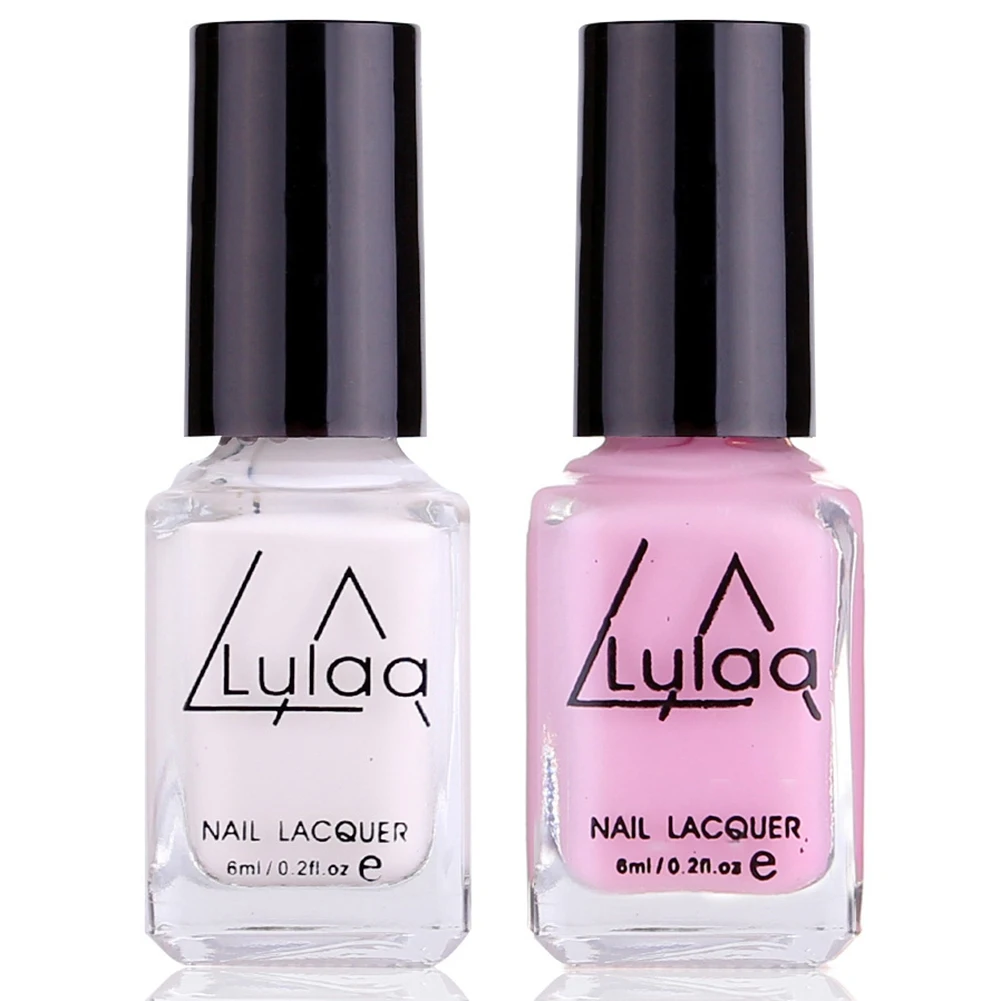 1 White 1 Pink Lulaa жидкость для снятия лента из Защитный лак для ногтей пальчиковая латексная клей чистый уход за основным покрытием лак для ногтей - Цвет: 1 White 1 Pink