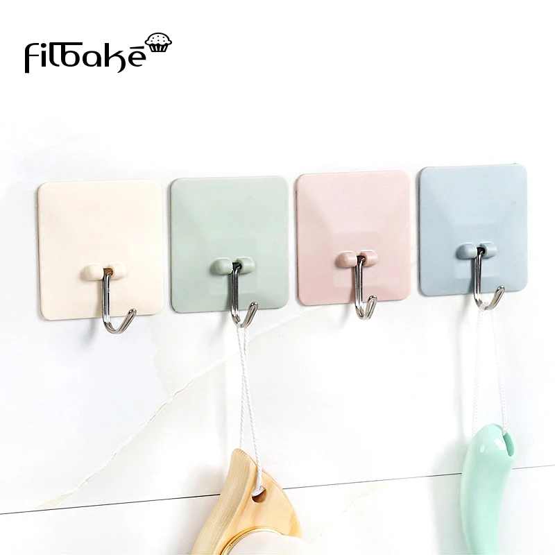 

FILBAKE Hanging hook Strong Suction Cup Sucker Hanger For Bathroom holder wall hook Storage Hangers mutfak Kitchen Gadgets