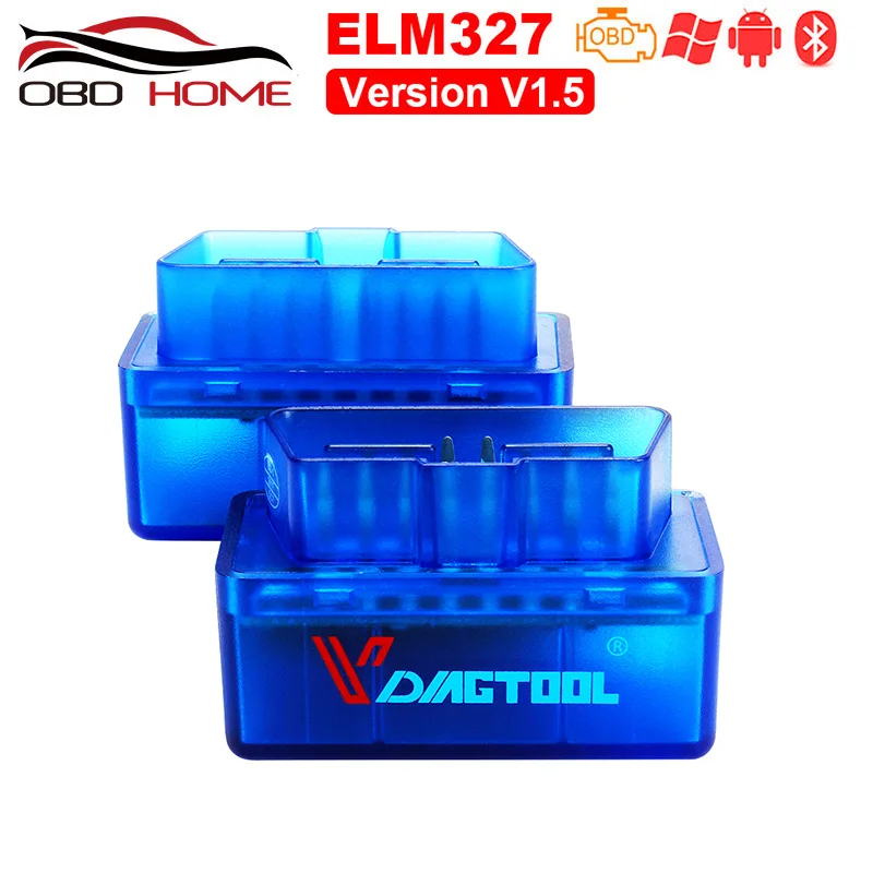 OBD2 Super Mini ELM327 Bluetooth V2.1 / V1.5 автомобильный диагностический инструмент ELM 327 для