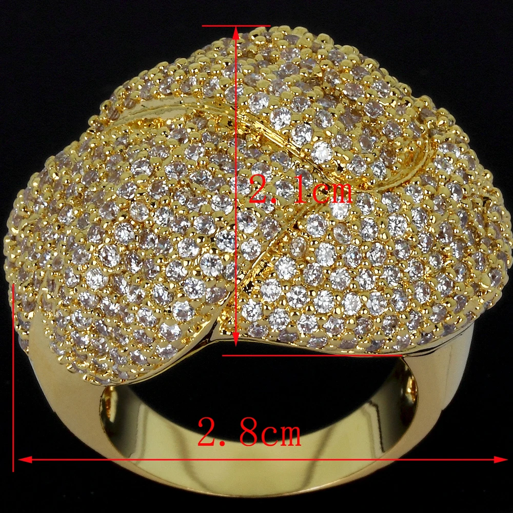 Женское медное кольцо с фианитом подарочное ювелирное изделие|cubic zirconia ring|fashion rings