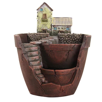 

Sky Garden Herb Flower Basket Planter Succulent Pot Trough Box Case Plant Bed