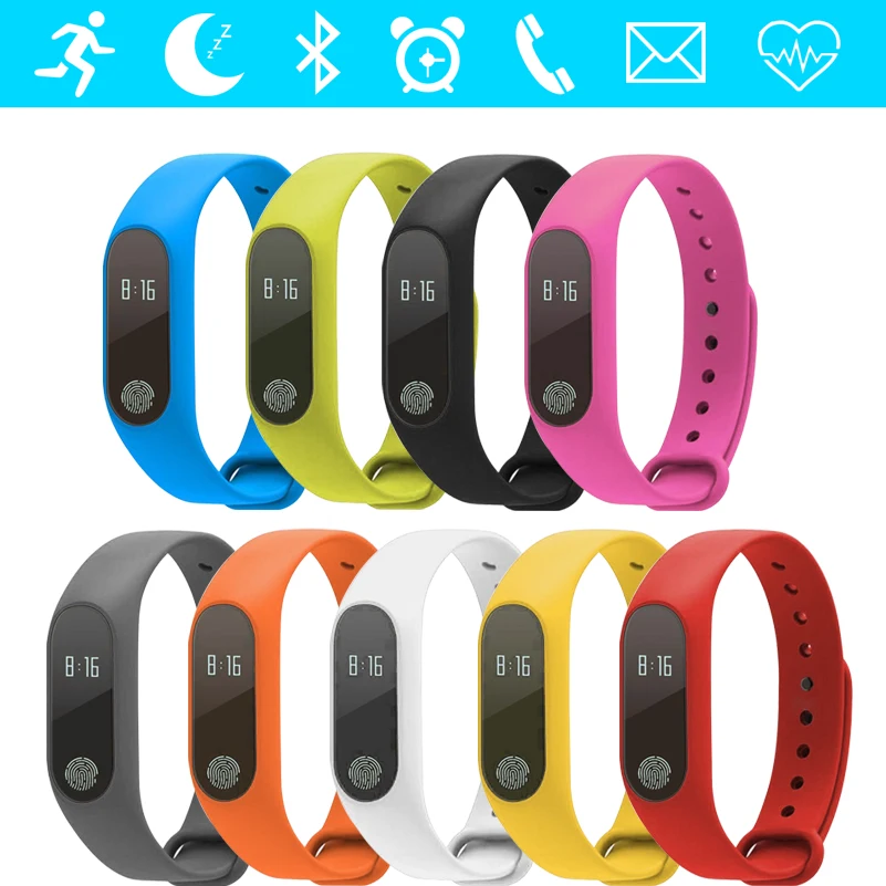 GZDL Smart Band Heart Rate Monitor Sleep Fitness Tracker Call Reminder Wristband OLED Health Bracelet vs