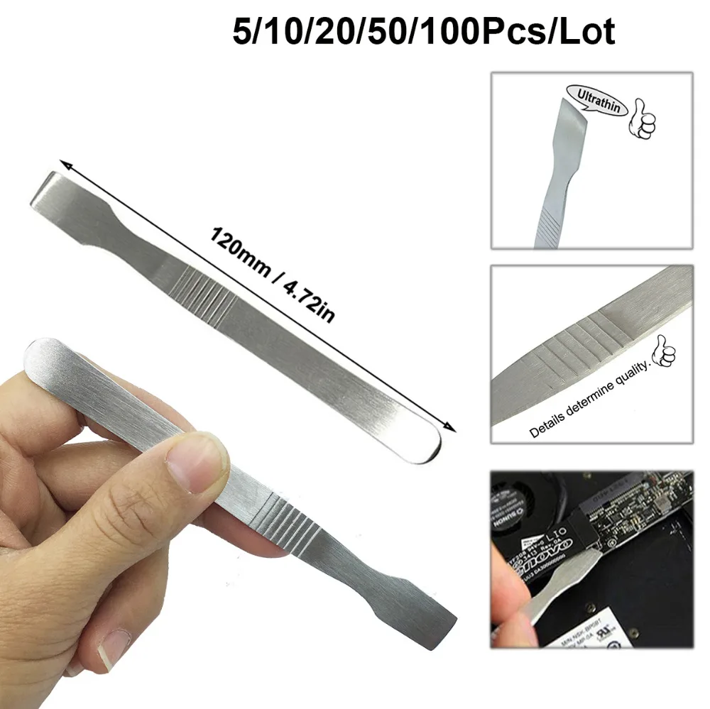 

Metal Spudger Pry Tools Scraper Knife for iPhone iPad iPod Macbook Laptop Tablet PC LCD Screen 5/10/20/50/100Pcs / Lot